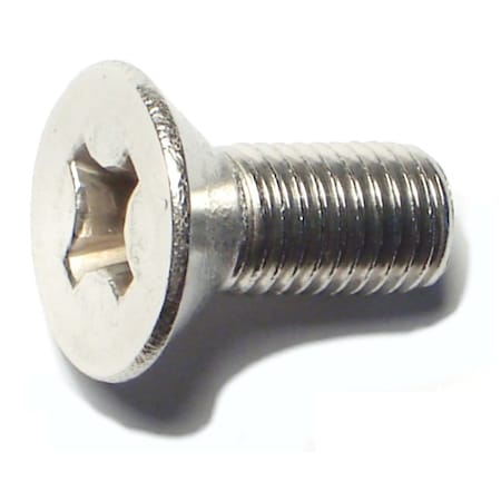 Midwest Fastener 5/16"-24 x 3/4 in Phillips Flat Machine Screw, Plain 18-8 Stainless Steel, 8 PK 79067
